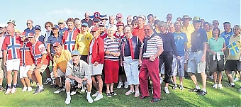 Sverige vann landskampen i golf mot Norge 24 oktober på La Duquesa.